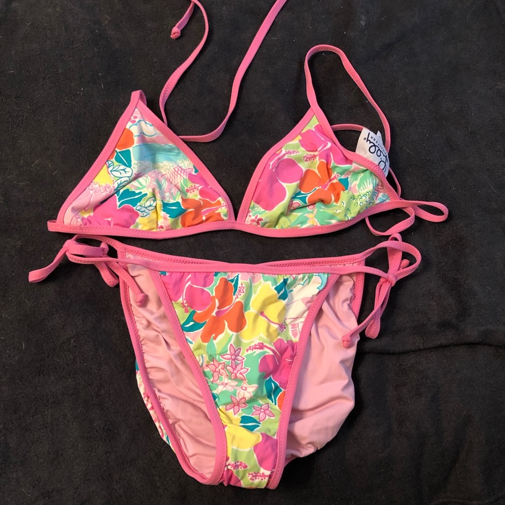 Lilly Pulitzer white tag bikini